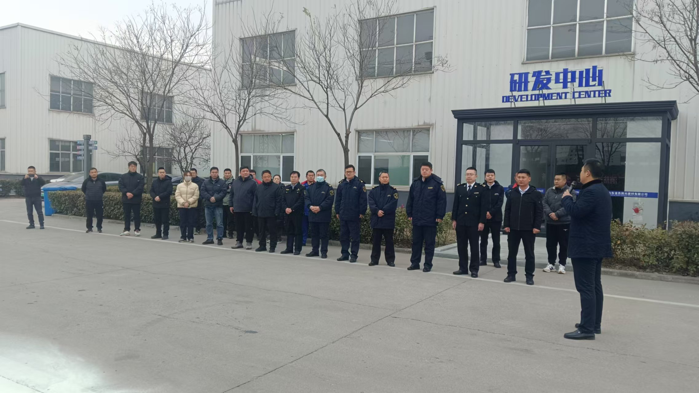 临沂综合保税区、沂河新区应急局领导一行莅临公司指导消防应急救援工作